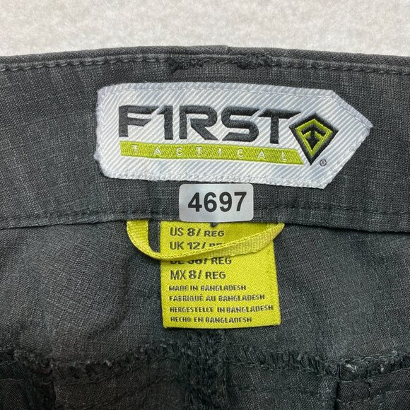 First Tactical Cargo Pants Women's 8 Gray Cargo Hiking Utility Workwear - Picture 3 of 9